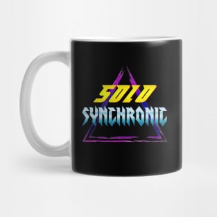 80th Retro Neon Look Mug